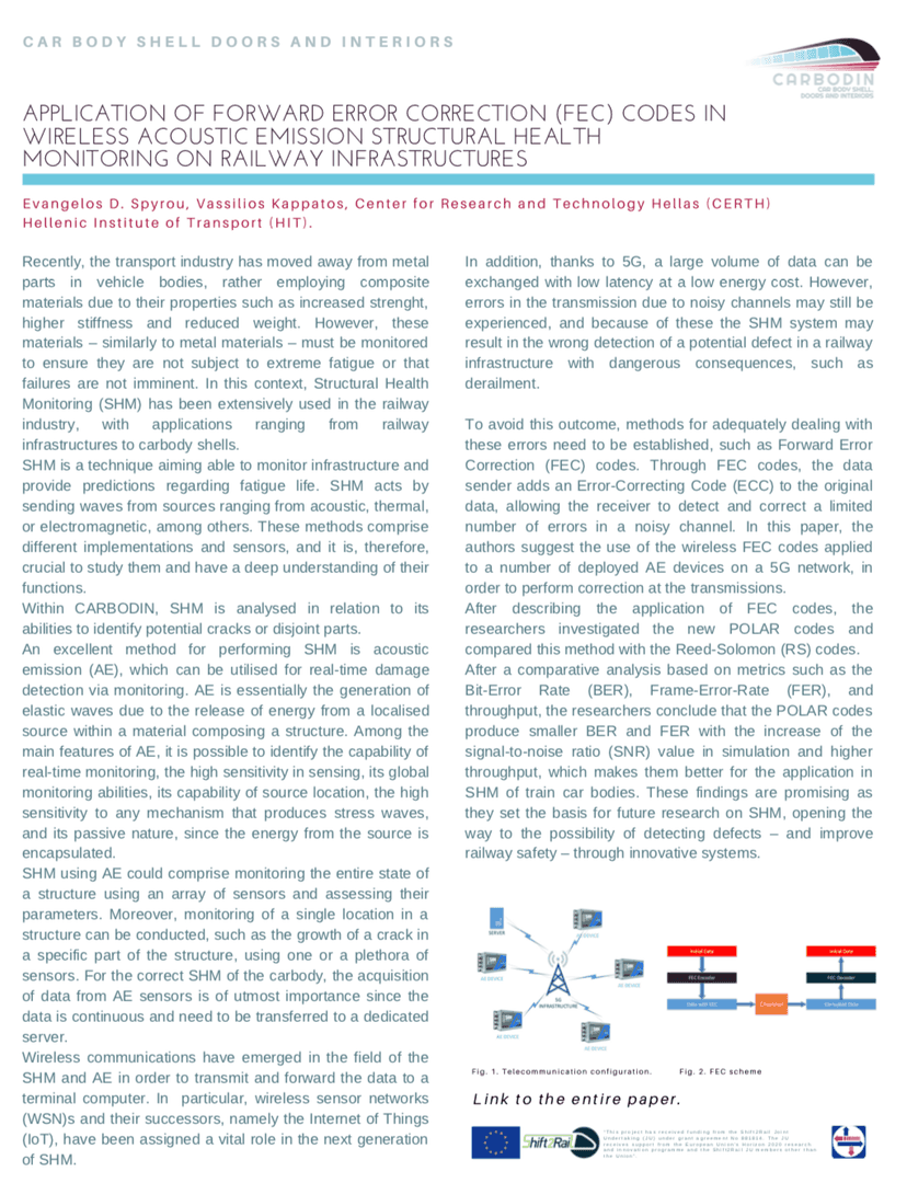 A new scientific paper from Carbodin